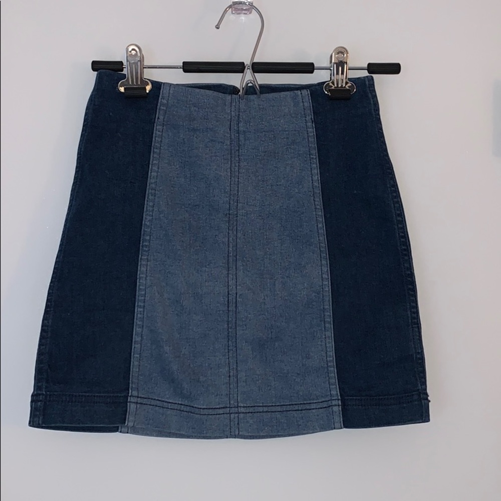 Free People Modern Femme Denim Mini